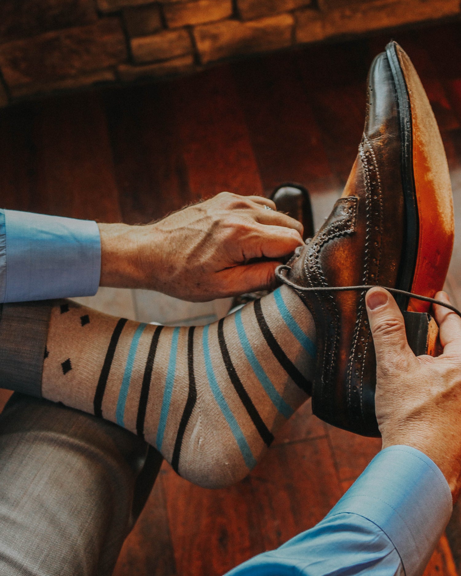 Why You Should Add Cream Dress Socks to Your Dress Rotation