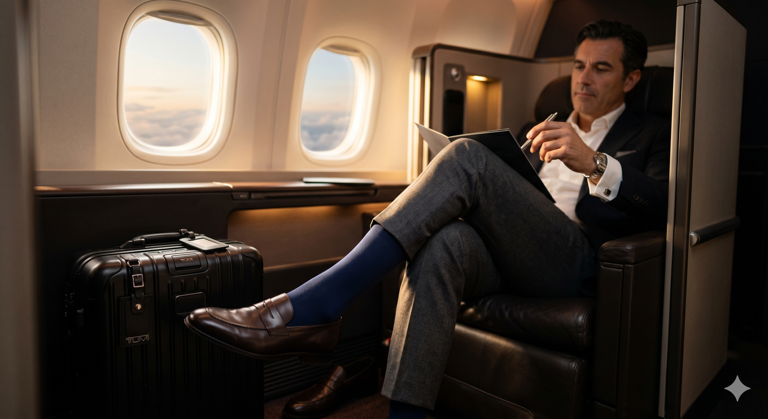 The 24-Hour Transatlantic Commute: Maintaining Executive Presence on Long-Haul Travel