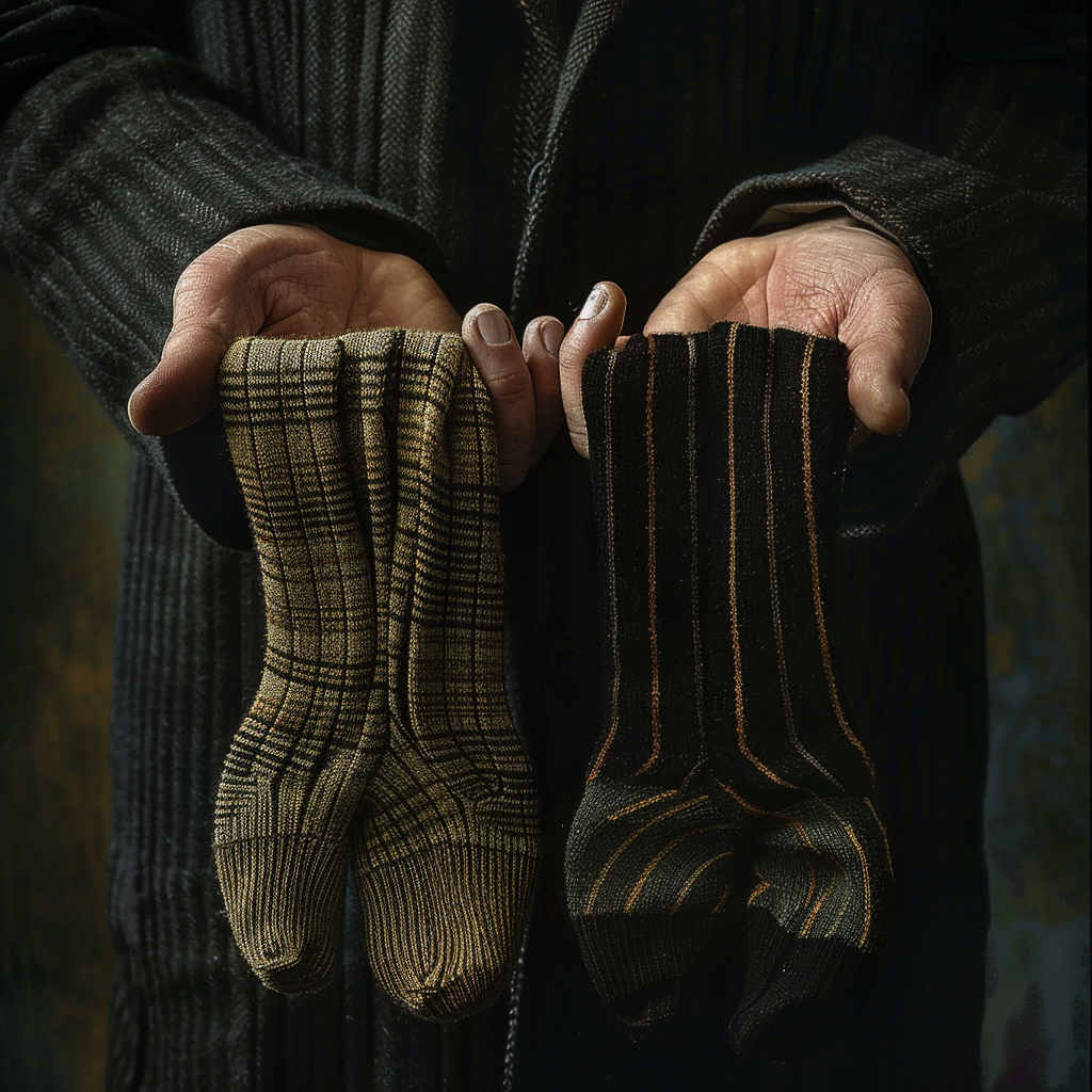 cotton vs wool dress socks