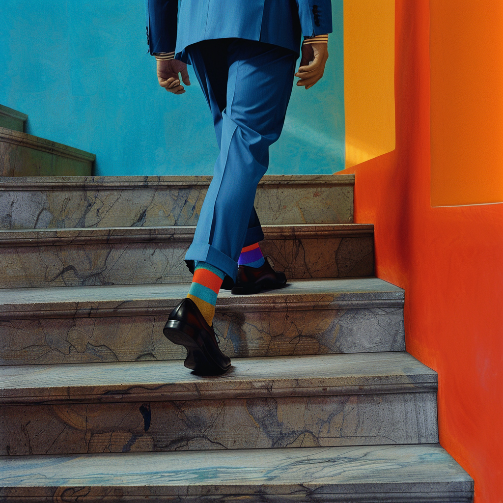 Sock Colors for Navy Suits