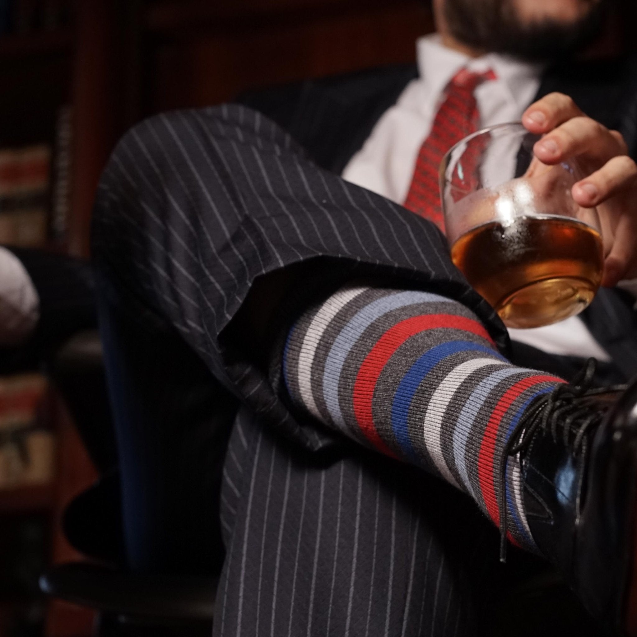 Over the Calf Dress Socks