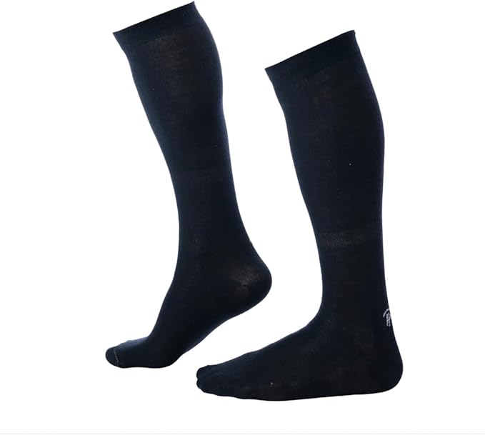 Pierre Henry Basics (3 Pairs) Solid Color - Over the Calf Dress Socks