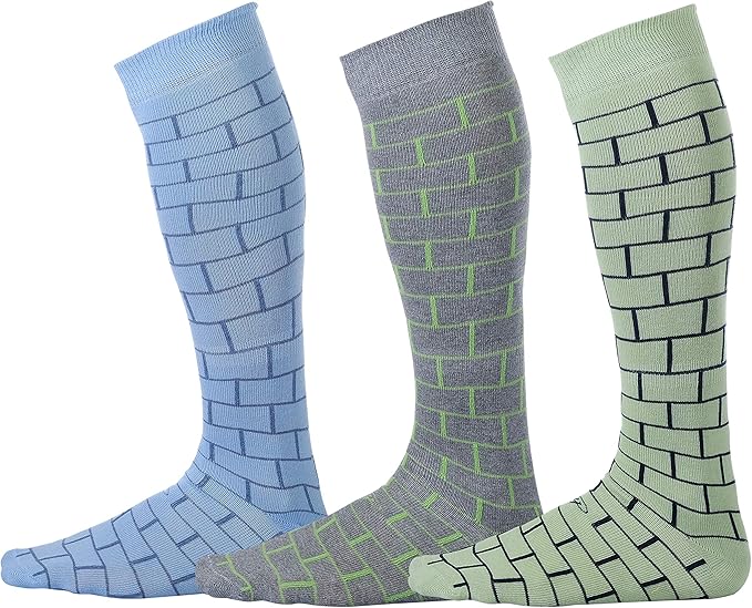 Bricks Pack (3 Pairs) - Over the Calf