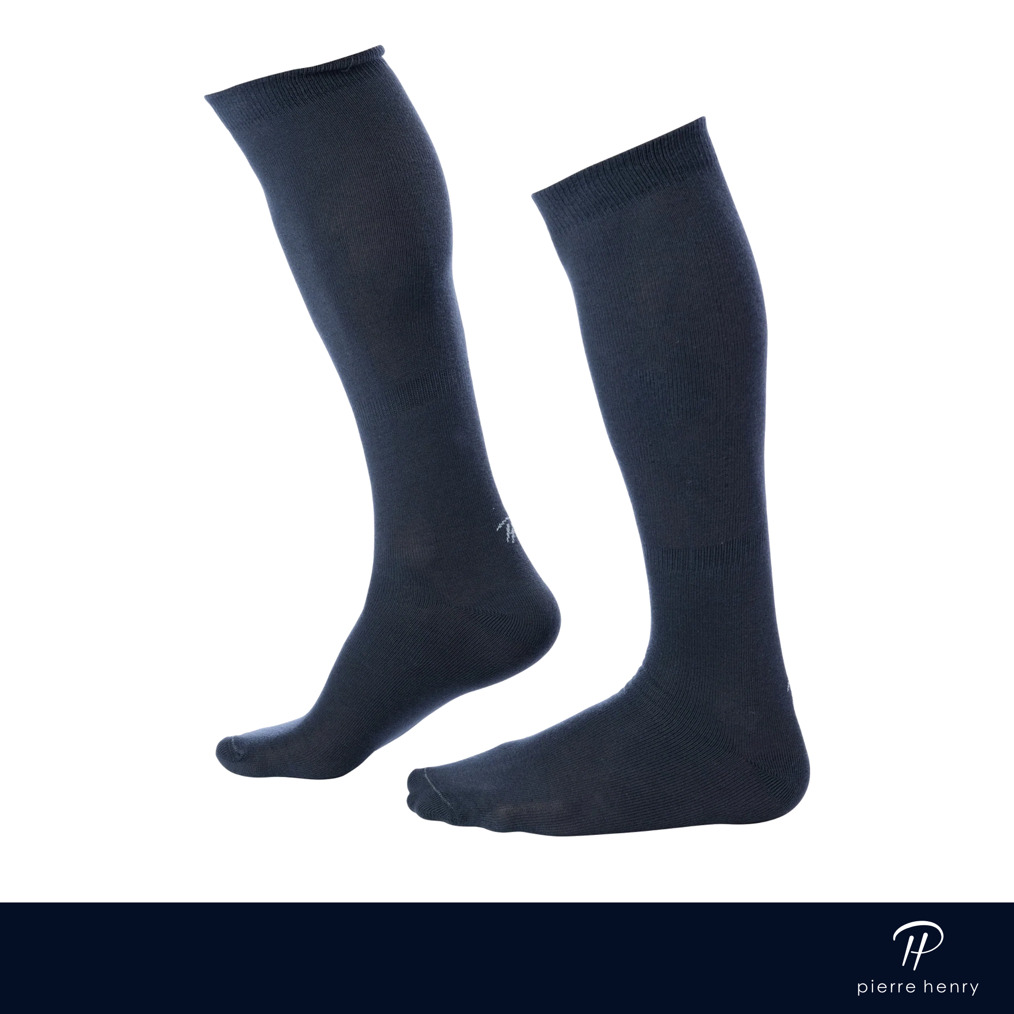solid grey over the calf dress socks