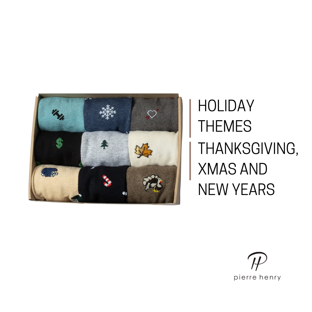 The Holiday Collection (9 Pairs) - Over the Calf