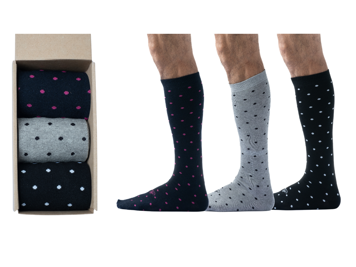 The Selfless Manager Pack (3 Pairs) - Over the Calf