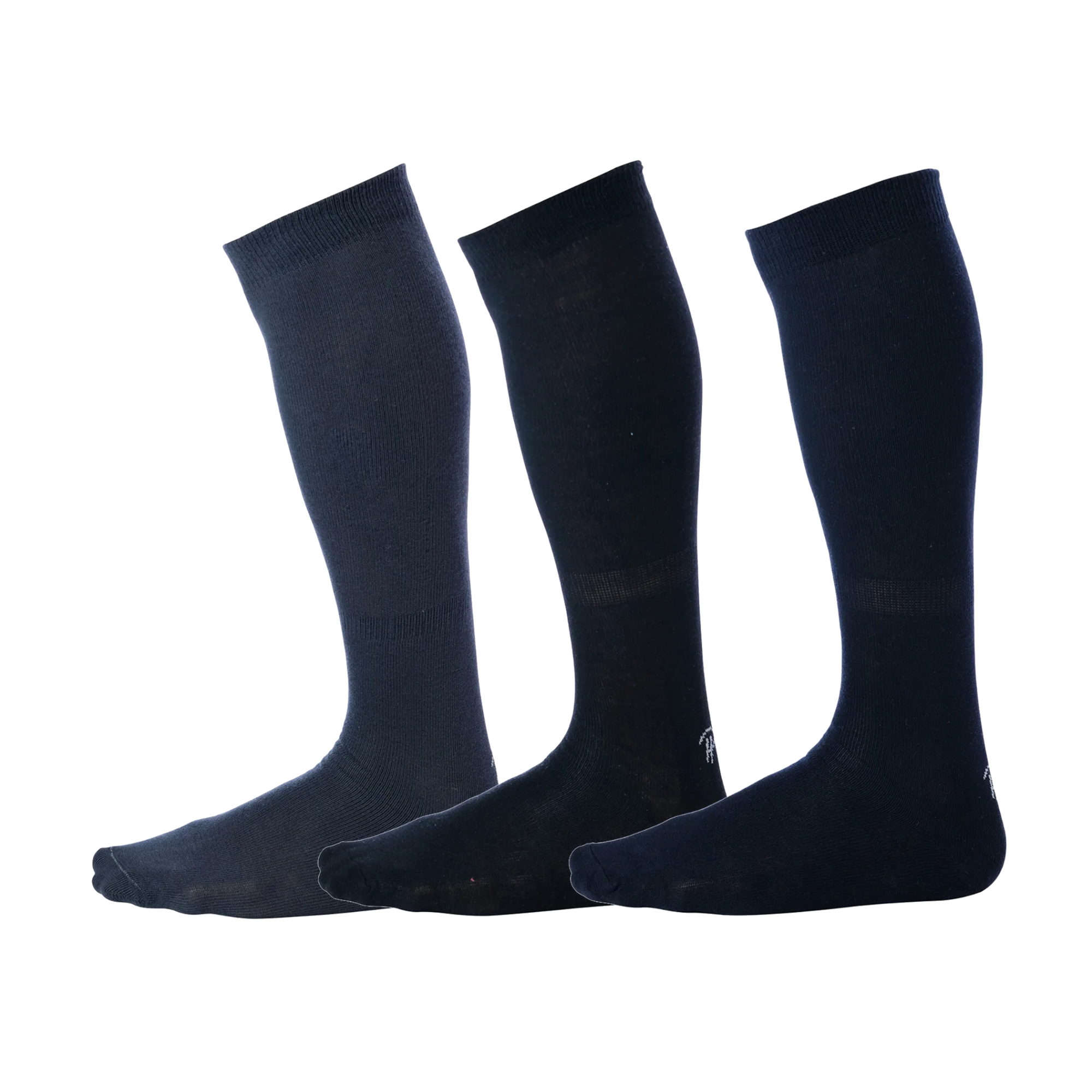 solid black over the calf dress socks, solid grey over the calf dress socks, solid navy blue over the calf dress socks