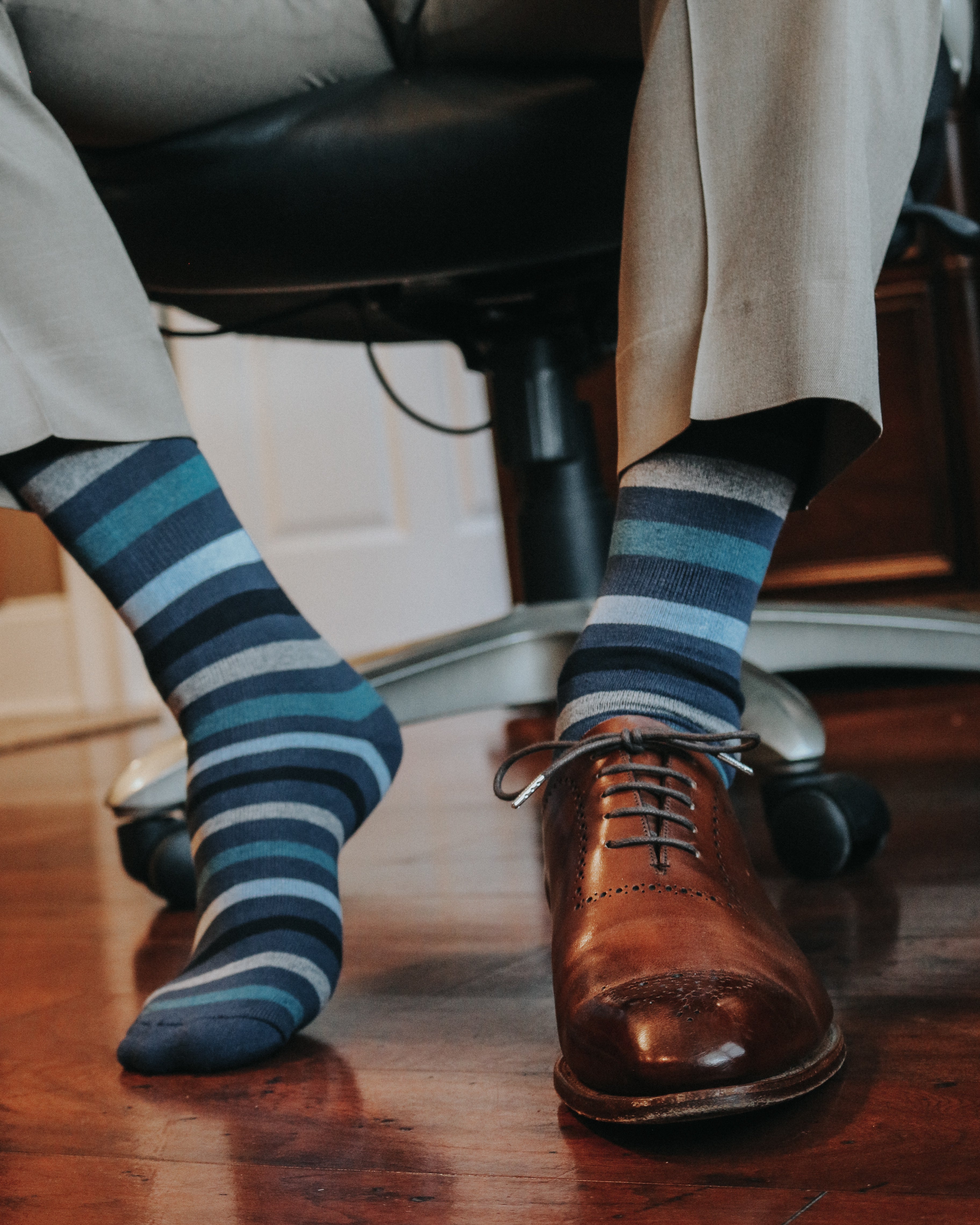 How to Style Patterned Dress Socks