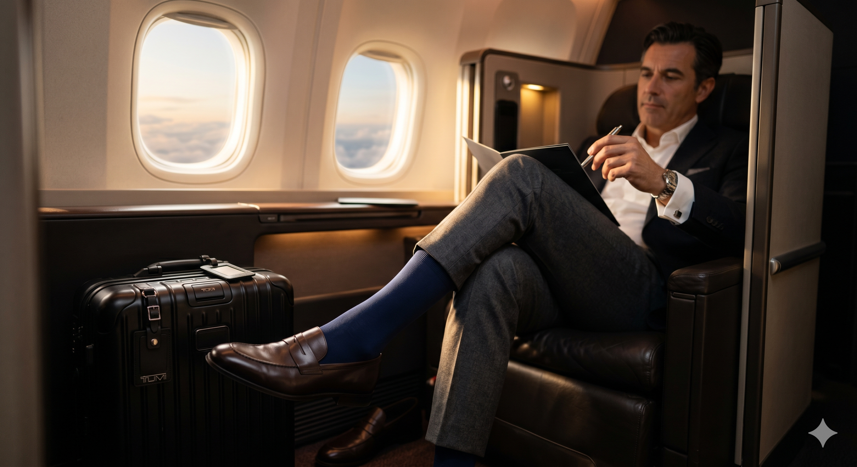 The 24-Hour Transatlantic Commute: Maintaining Executive Presence on Long-Haul Travel