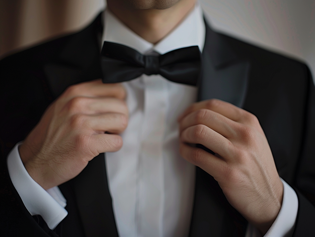What is the right tie for your tuxedo