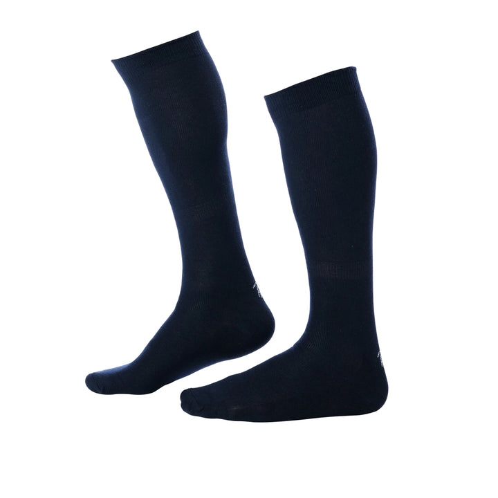 Navy Blue (3 Pairs) | Cotton Over the Calf Dress Socks