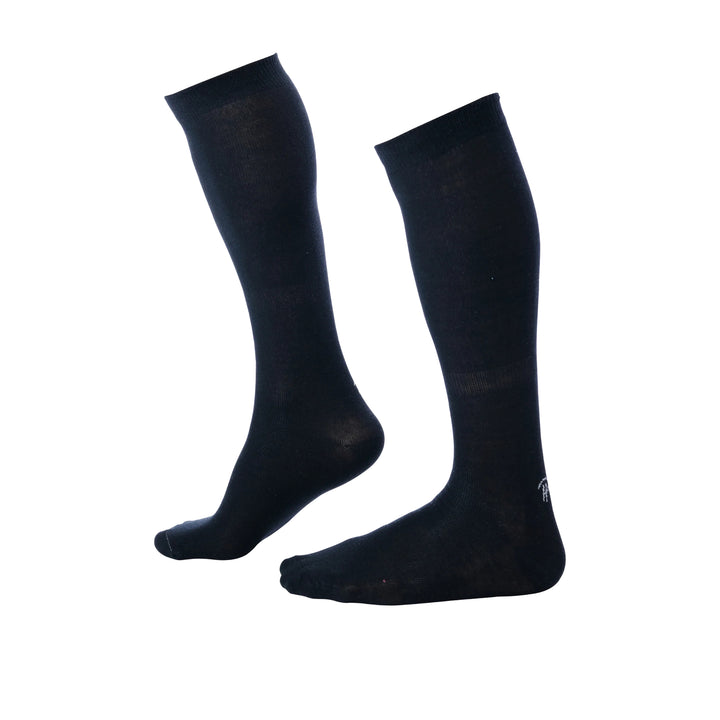 Black (3 Pairs) | Cotton Over the Calf Dress Socks