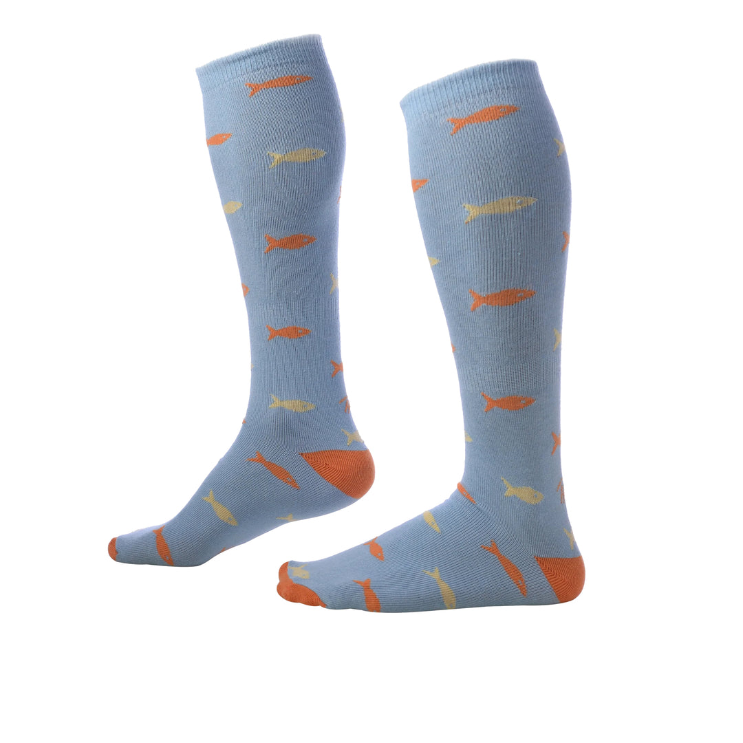 Captain's (3 pairs) | Cotton Over the Calf Dress Socks