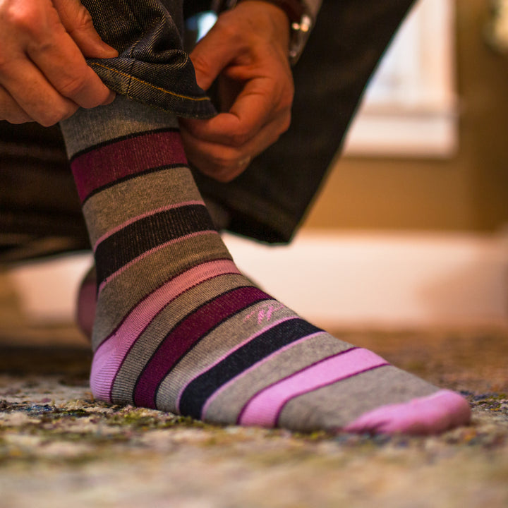 Jetsetter (9 pairs) | Pierre Henry Over the Calf Dress Socks