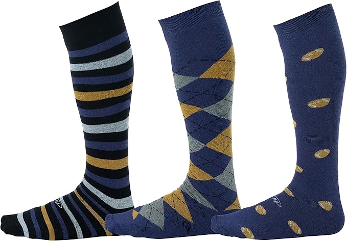 Twin Cities Pack (3 Pairs) - Over The Calf