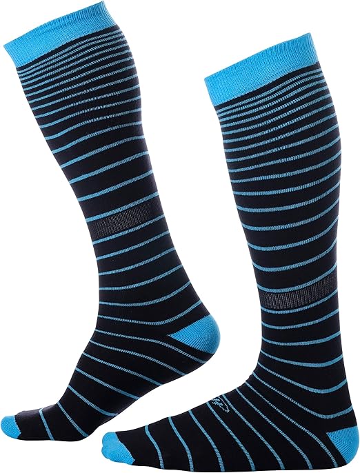 Lines & Shine (3 Pairs) - Over the Calf