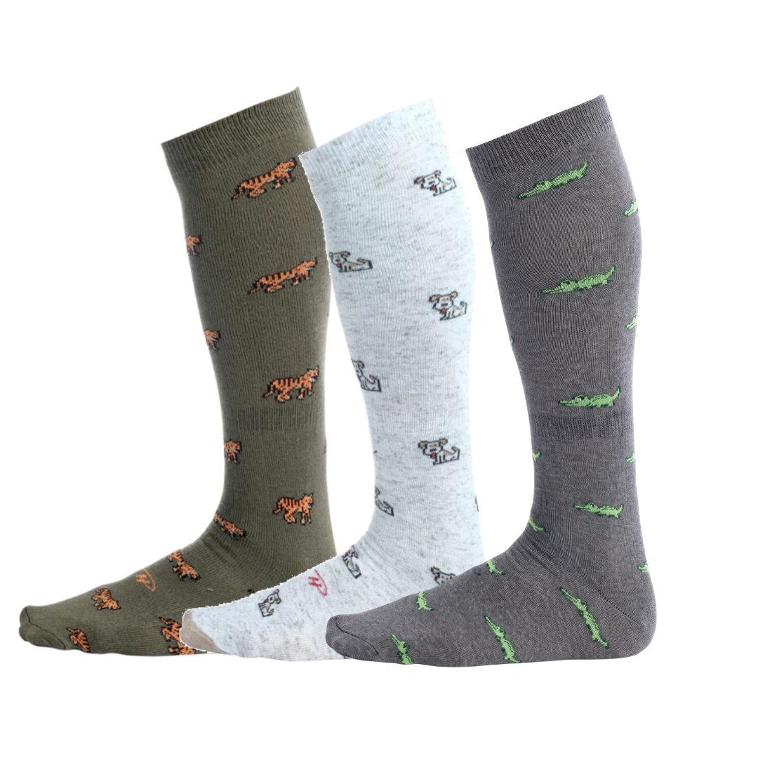 The Mascots Pack (3 Pairs) - Over The Calf