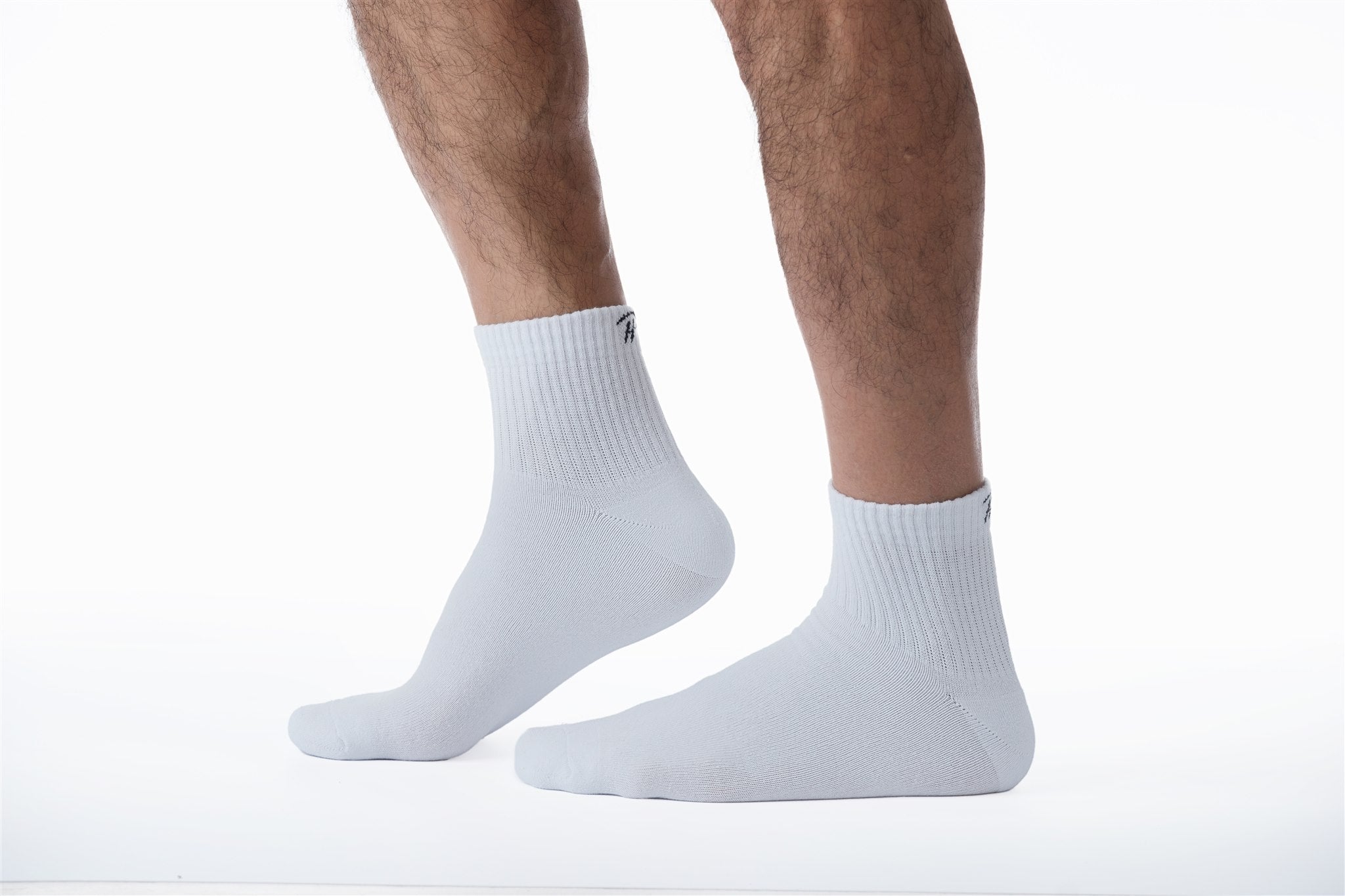white sport socks