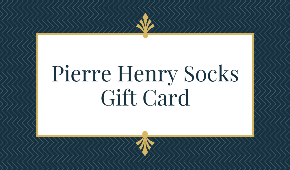 Pierre Hnery Socks Gift Card
