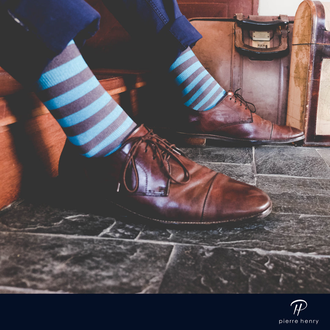Risky Business (3 pairs) | Pierre Henry Over the Calf Dress Socks