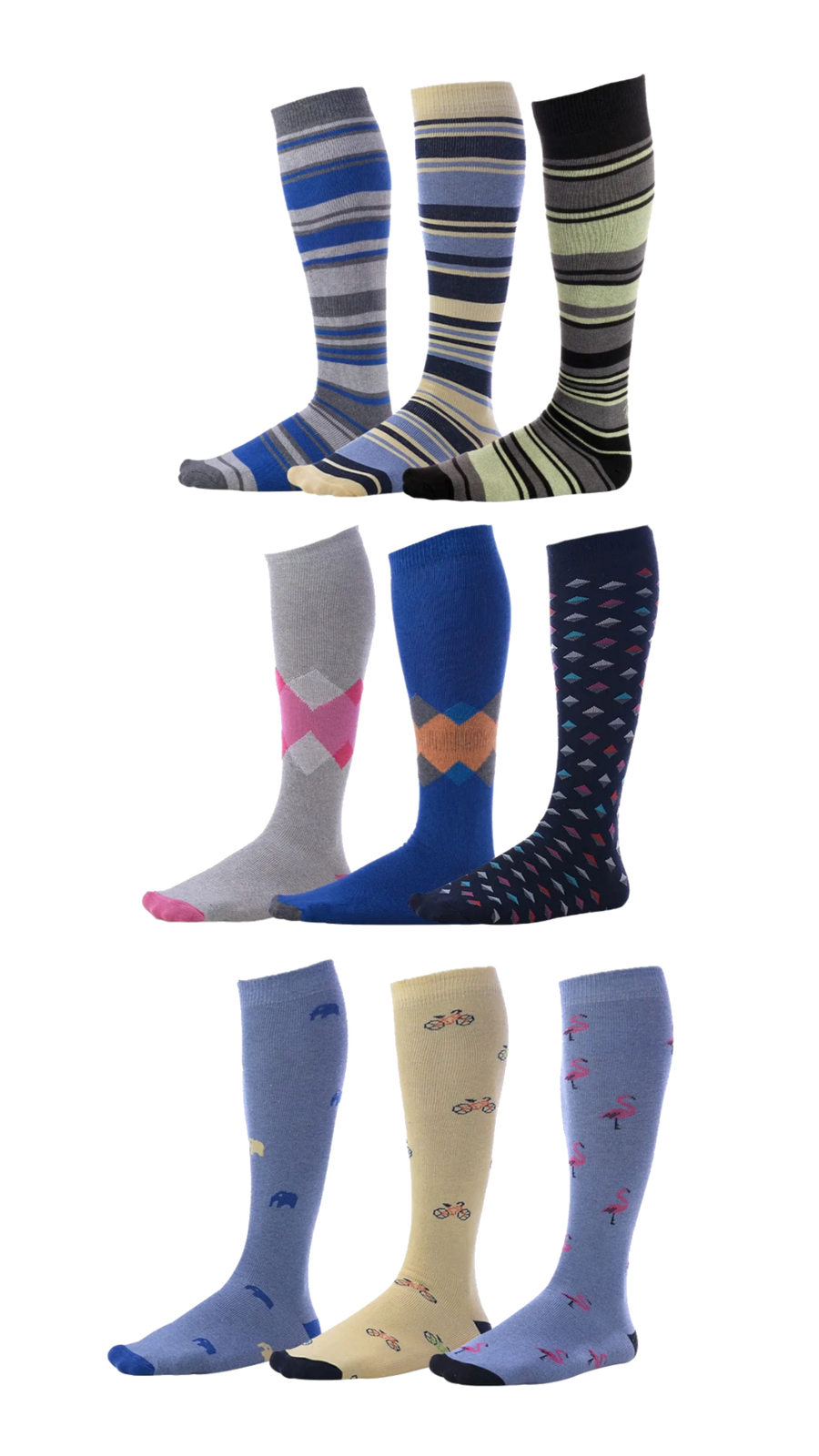 Men's Apres Socks - Periwinkle